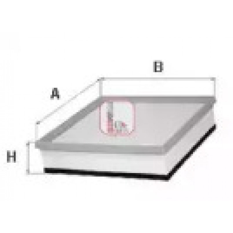 S 3664 A SOFIMA Фільтр повітря